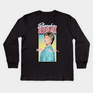 Blanche Deveraux / Original 80s Style Fan Art Design Kids Long Sleeve T-Shirt